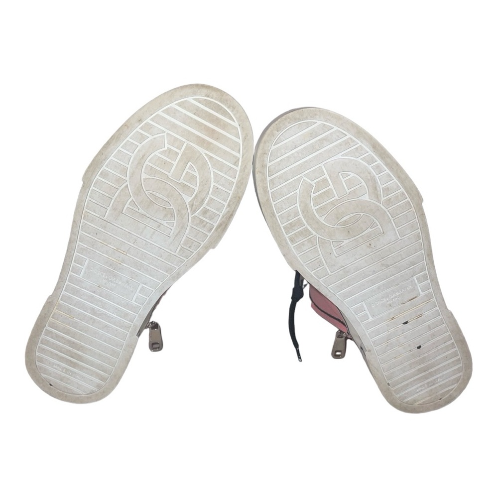 DOLCE & GABBANA

High-Top Marker‎ Trim Sneakers - Pink - Picture 6 of 10